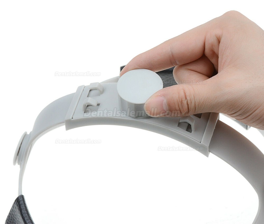 Dental Medical 5W LED Headlamp w/ Filter Headband Headlight ENT Oral Gynecology