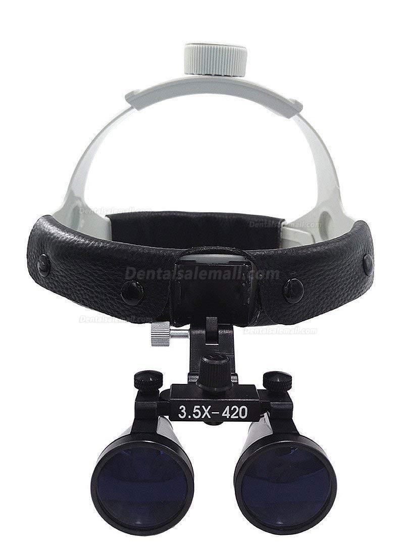 3.5X Dental Headband Binocular Loupes Surgical Loupes Magnifier DY-108