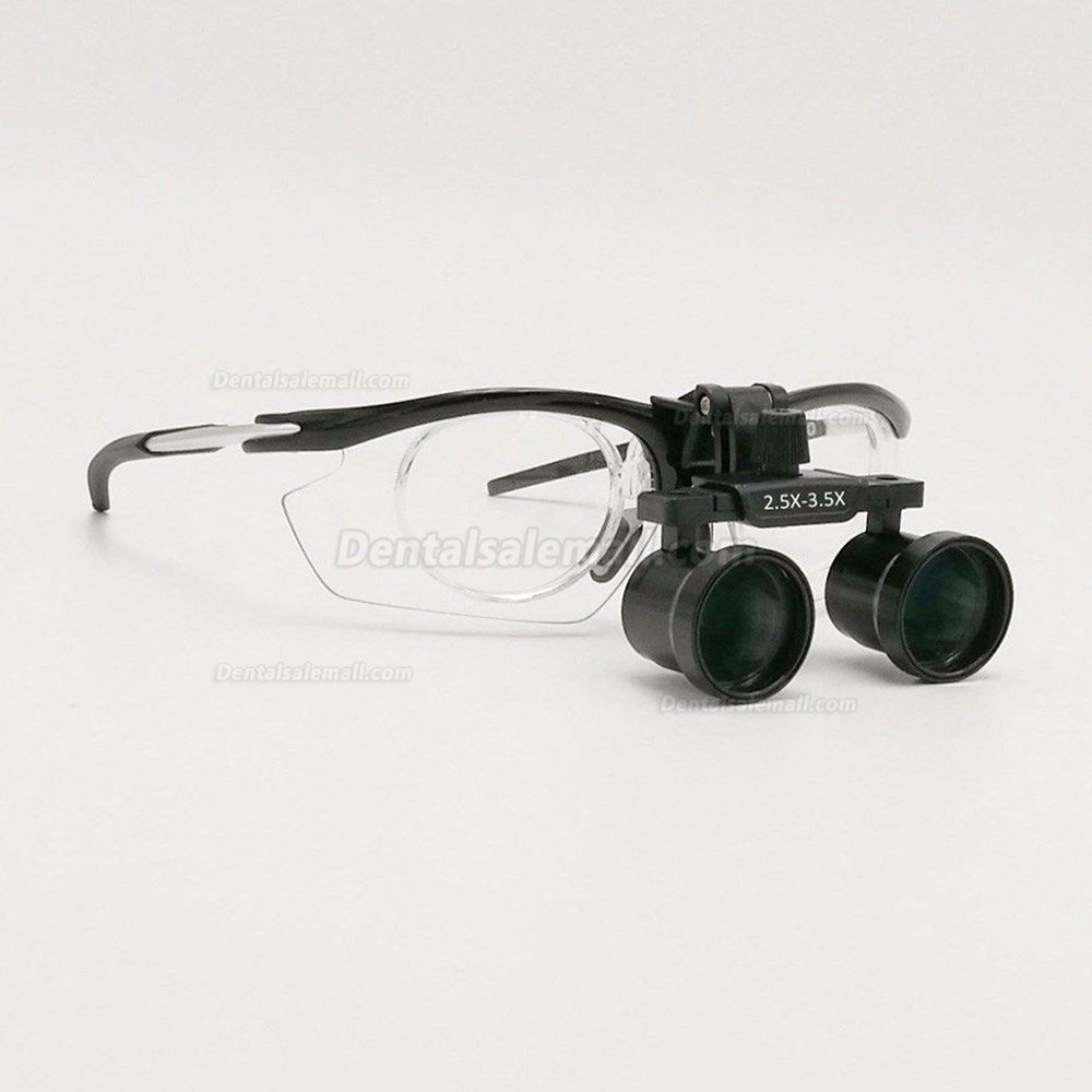 2.5X-3.5X Dental Surgical Medical Binocular Loupes Variable Magnification DY-113