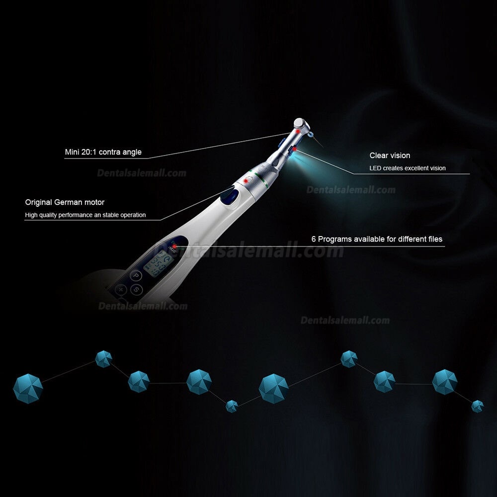 Denjoy Cordless Endo Motor with LED 20:1 mini contra-angle iM2C