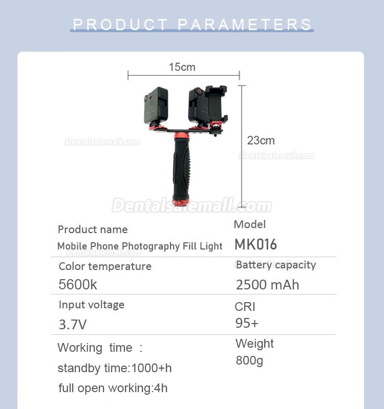 Dental Adjustment Oral Photography Flash Light Mobile Phone Dental Photography Fill Light