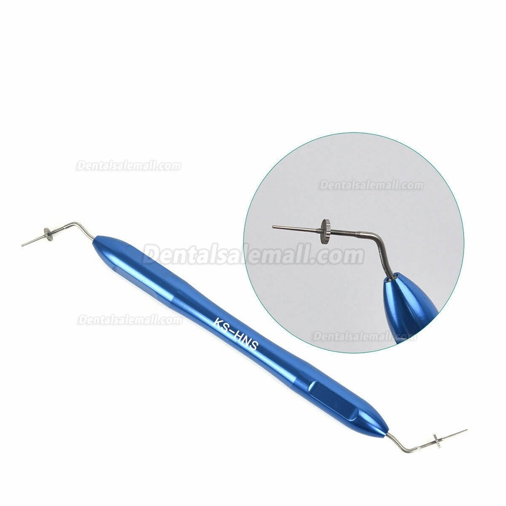 Endodontic Hand Pluggers Dental Endo Root Canal Hand Plugger Tip Fill Obturation Kit
