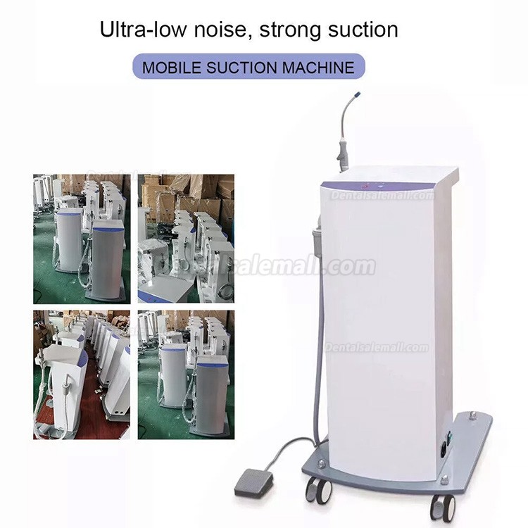 FM-370X 280W Porable Dental Surgical Suction Unit Negative Pressure ...