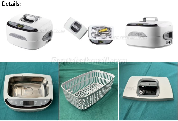 Fomos FOCLEAN-3L/5L Digital Ultrasonic Cleaner with Timer & Heater for ...