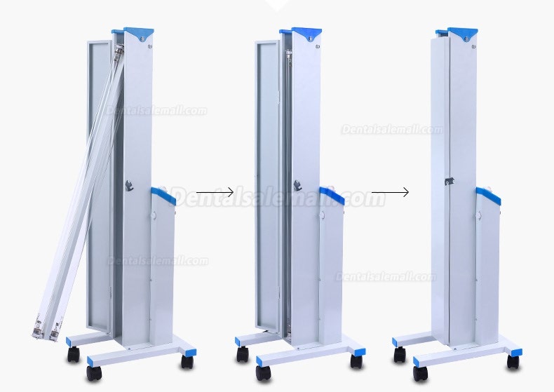 FY® 30DC Mobile UV+Ozone Disinfection Car Ultraviolet Lamp Sterilizer Trolley Cart Unit Hospital