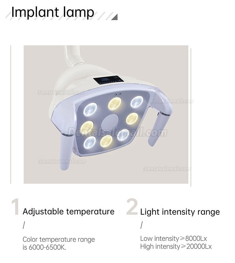 Gladent® GD-S350 Dental Implant Chair Multifunction Integral Treatment Unit for Dental Practice