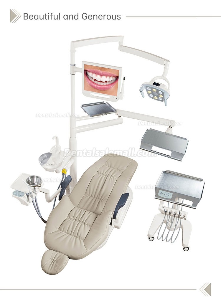 Gladent® GD-S350 Dental Implant Chair Multifunction Integral Treatment Unit for Dental Practice