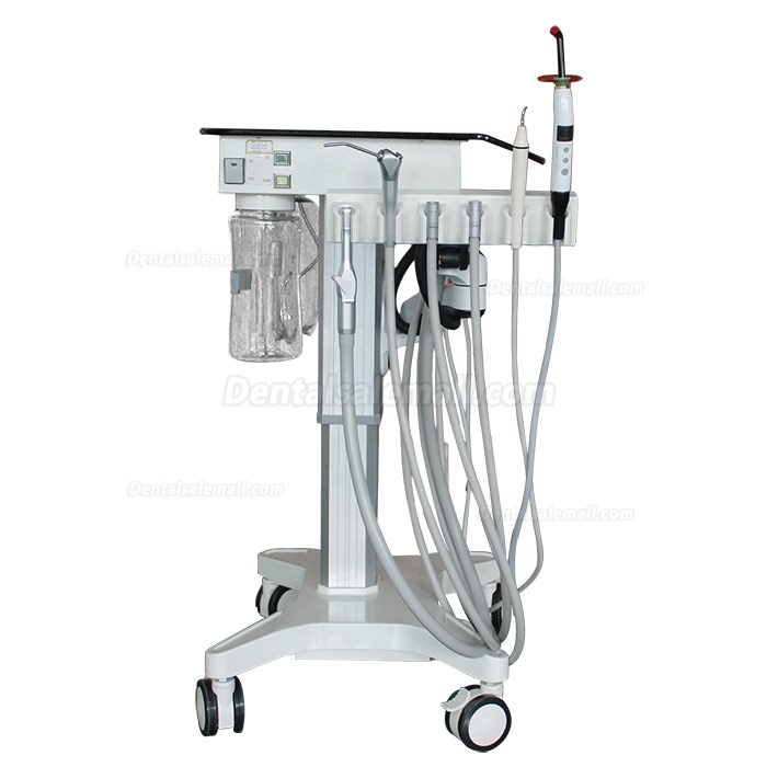 Greeloy GU-P302S Adjustable Mobile Dental Delivery Cart Unit System