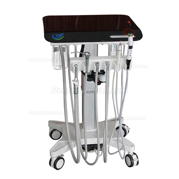 Greeloy GU-P302S Adjustable Mobile Dental Delivery Cart Unit System