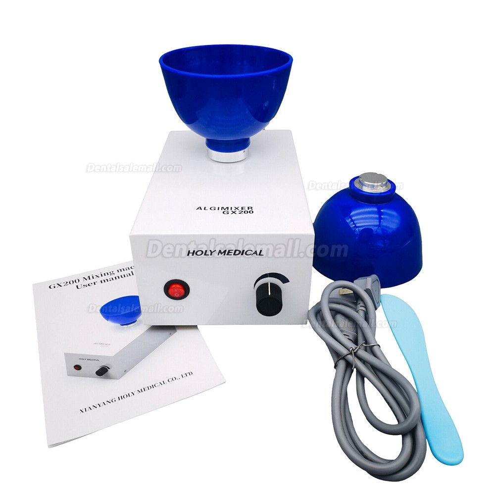 GX-200 Dental Lab Alginate Impression Mixer Multifunctional Mixing Machine Knob Control