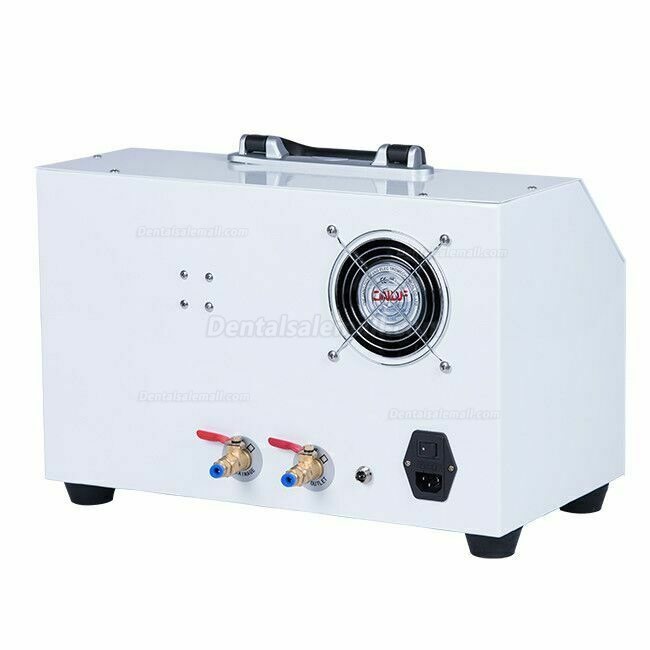 Greeloy Mobile Dental Cart Unit GU-P302 with Air Compressor GU-P300+ Curing Light+ Scaler Handpiece