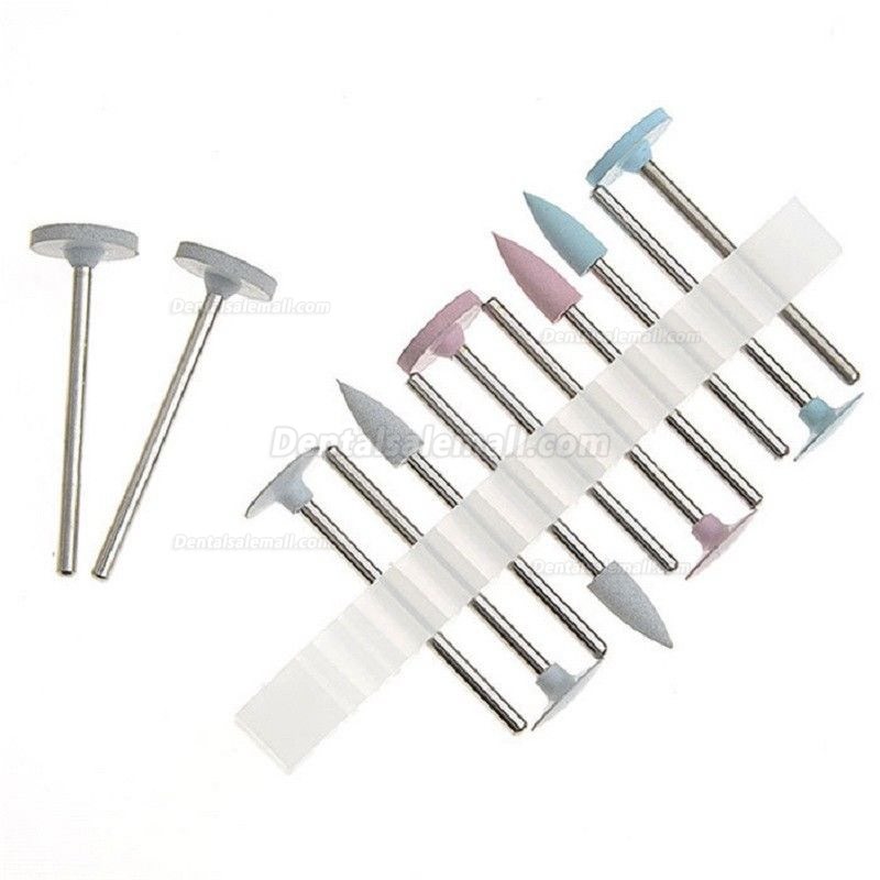 5 Set Dental Diamond Burs Porcelain Polishing Kit HP0312 for Low Speed Contra Angle