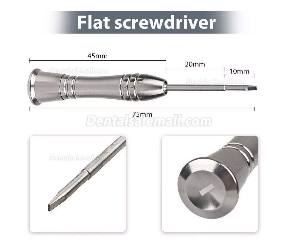 10Pcs/Kit Universal Dental Implant Screwdriver Kit Dentist Implants Instrument