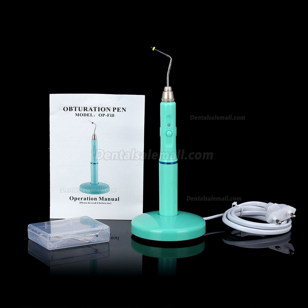 Dental Wireless Gutta Percha Obturation System Endo Heated Pen + 2 Tips