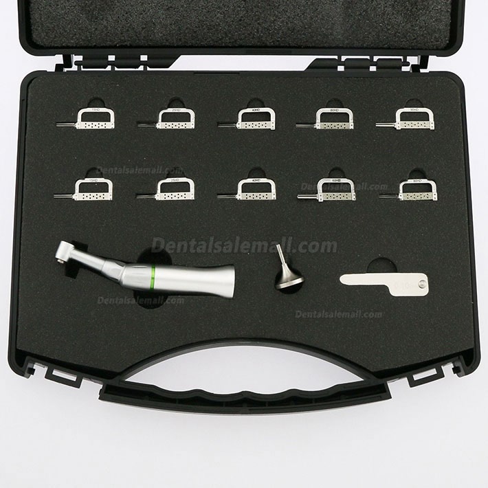 Dental Orthodontic 4:1 Interproximal Strips Contra Angle Handpiece Kit IPR EVA