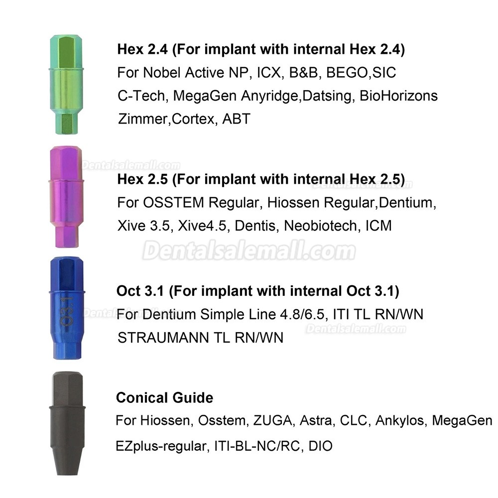 Universal Implant Fractured Screw Removal Kit Implant Broken Screw ...