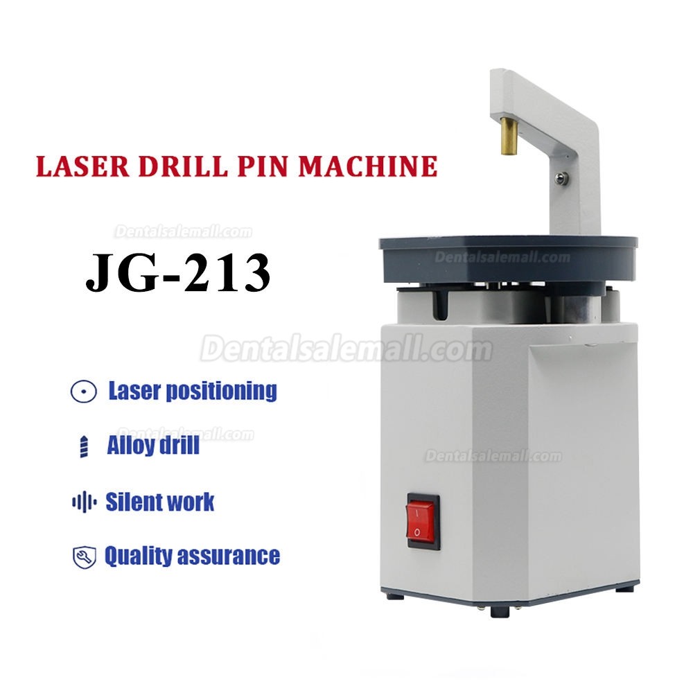 JG-213 Dental Lab Pin Drill Planter Drilling Laboratory Laser Pindex Machine
