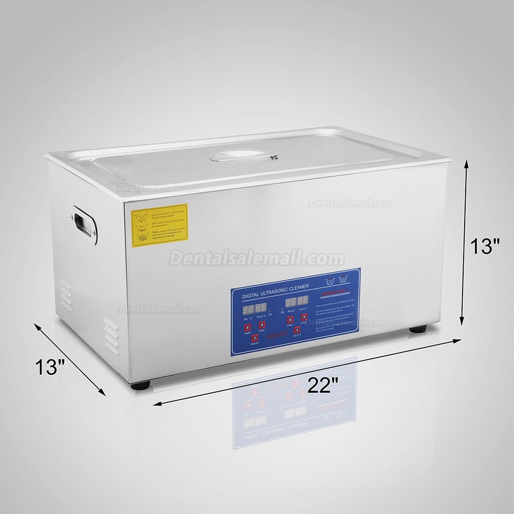 NEW 30L Stainless Steel Ultrasonic Cleaner Cleaning Machine JPS-100A 110V/220V