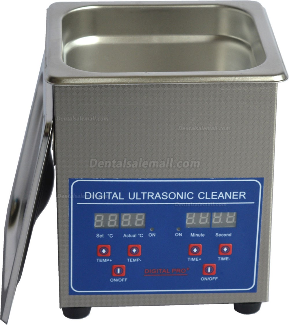 2L Dental Stainless Steel Ultrasonic Cleaner Machine Digital Control JPS-10A