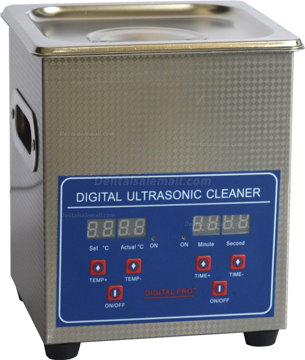 2L Dental Stainless Steel Ultrasonic Cleaner Machine Digital Control JPS-10A