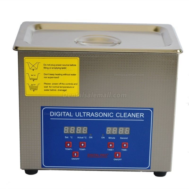 3L Tank Capacity Stainless Ultrasonic Cleaner Machine with Cleaning Basket