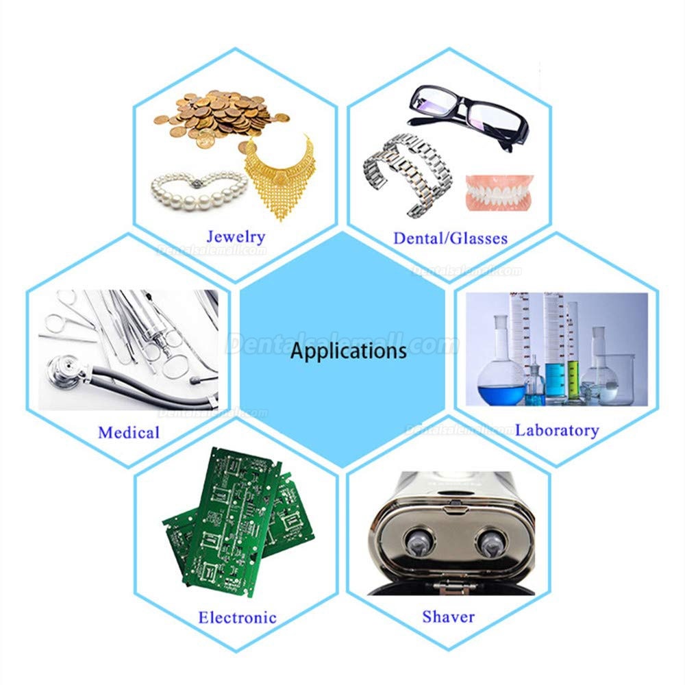 14L Commercial Stainless Ultrasonic Cleaning MachineJPS-50A with Digital Timer