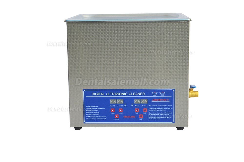 19L Stainless Ultrasonic Cleaner JPS-70A with Digital Control LCD ＆ NC Heating