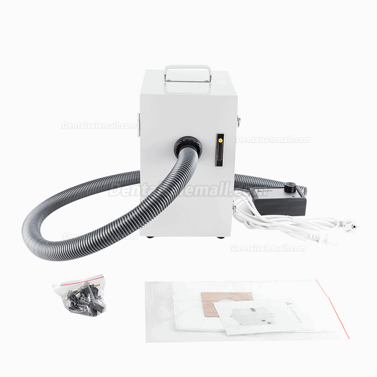 JT-26C 370W Digital Dental Lab Single-Row Dust Collector Labortory Dust Extractor