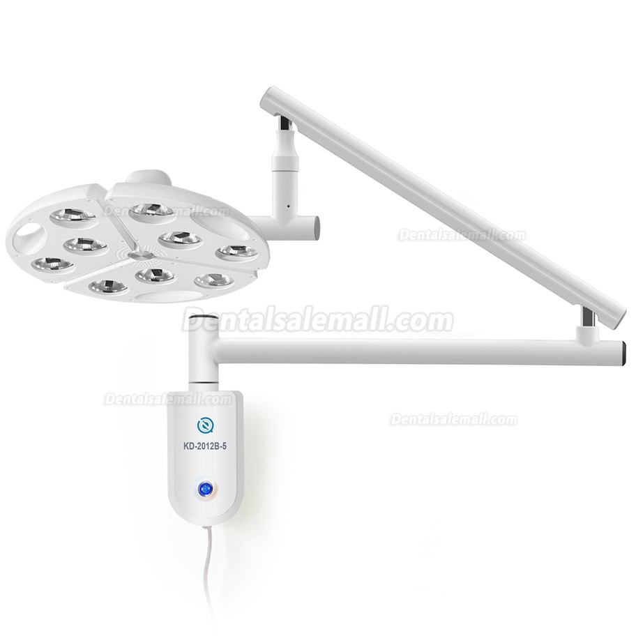 KWS KD-2012B-5 90W Wall-Mounted Dental Surgical Light Shadowless Medical LED Exam Lamp KWS KD-2012B-5 90W Wall-Mounted Dental Surgical Light Shadowless Medical LED Exam Lamp