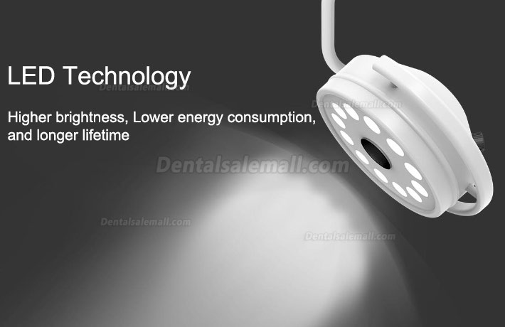 KWS 36W Ceiling mounted Dental LED Light Oral Operatory Lamp Shadowless Exam Surgical Light KD-2012D-3C