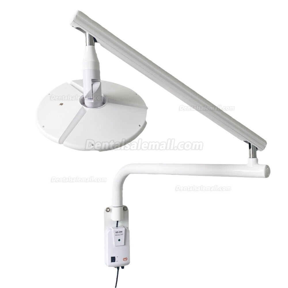 KWS KD-2018L-1 Wall-Mounted Dental Surgical LED Shadowless Operating Exam Light Touch Switch