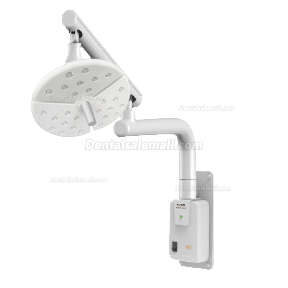 KWS KD-2018L-1 Wall-Mounted Dental Surgical LED Shadowless Operating Exam Light Touch Switch