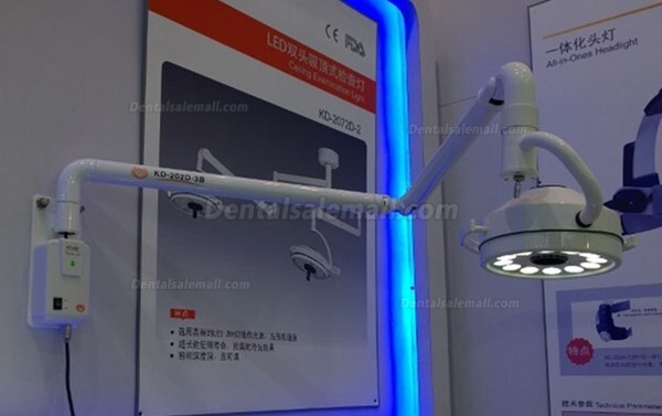 KWS® 36W Wall-mounted Dental Oral Led Surgical Lights KD-202D-3B