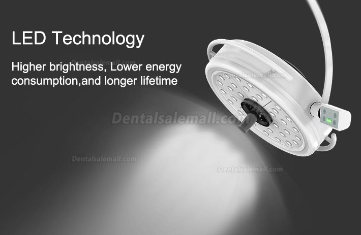 KWS KD-2036D-1 108W Wall-mounted Dental LED Lamp Shadowless Surgical Medical Exam Light