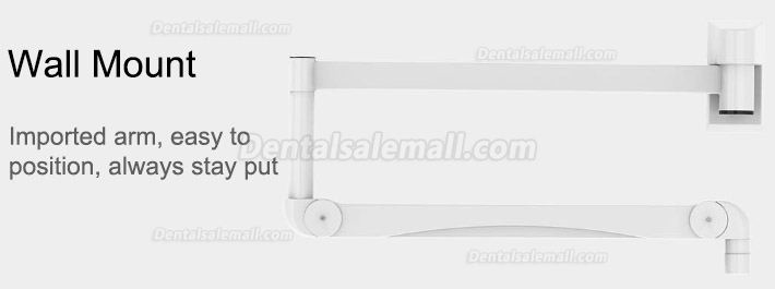 KWS KD-2036D-1 108W Wall-mounted Dental LED Lamp Shadowless Surgical Medical Exam Light