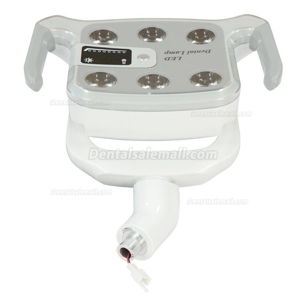 9W Dental Unit Chair Operation Light Shadowless Oral LED Lamp Adjustable Color Temperture