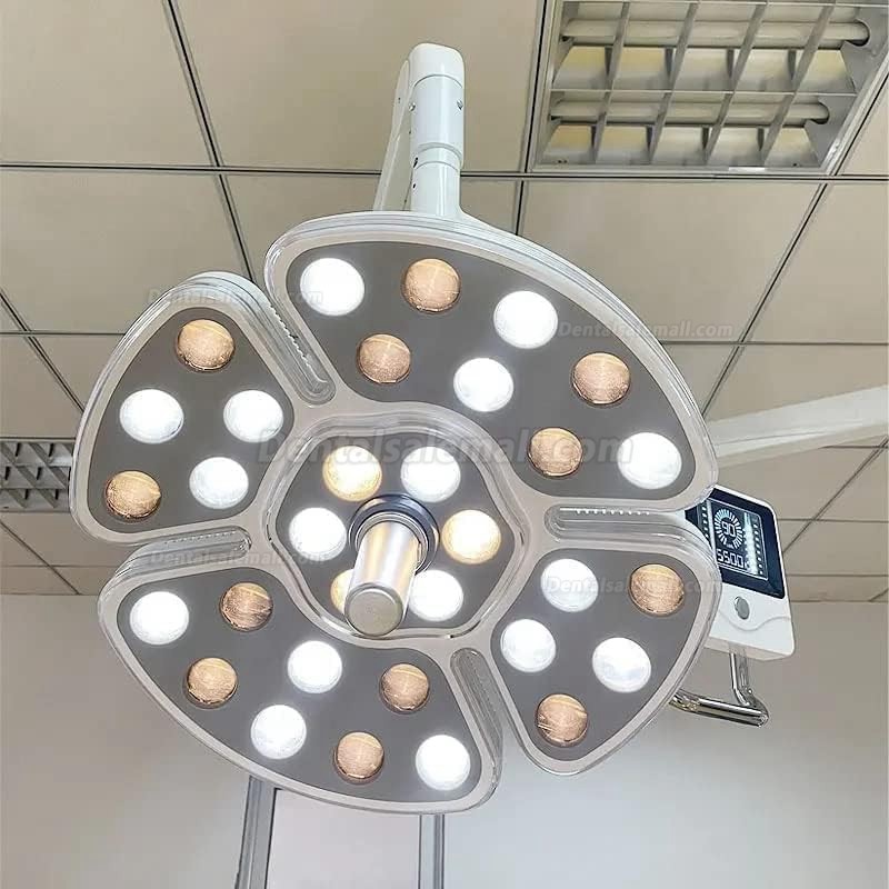 KY-P139 Dental Ceiling-Mounted Surgical Operating Light 32 LEDs Shadowless LED Exam Lamp