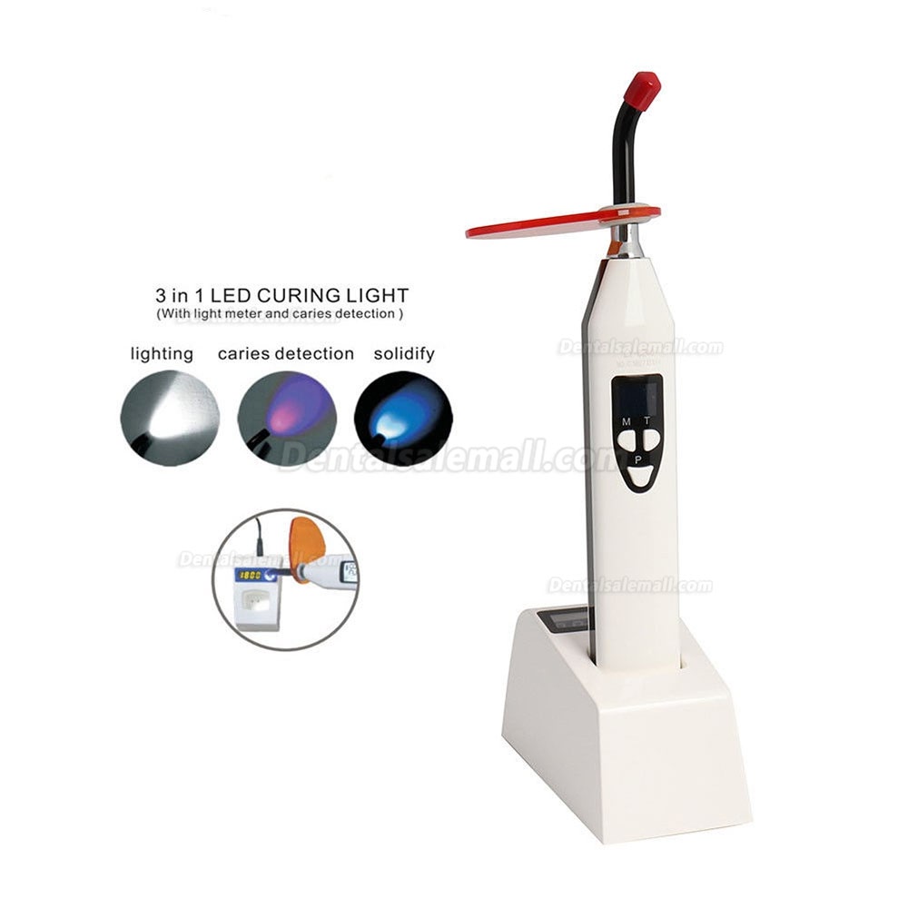 Dental LED Curing Light Cure Light Cure Lamp with Light Meter Caries Detection Dental LED Curing Light Cure Light Cure Lamp with Light Meter Caries Detection