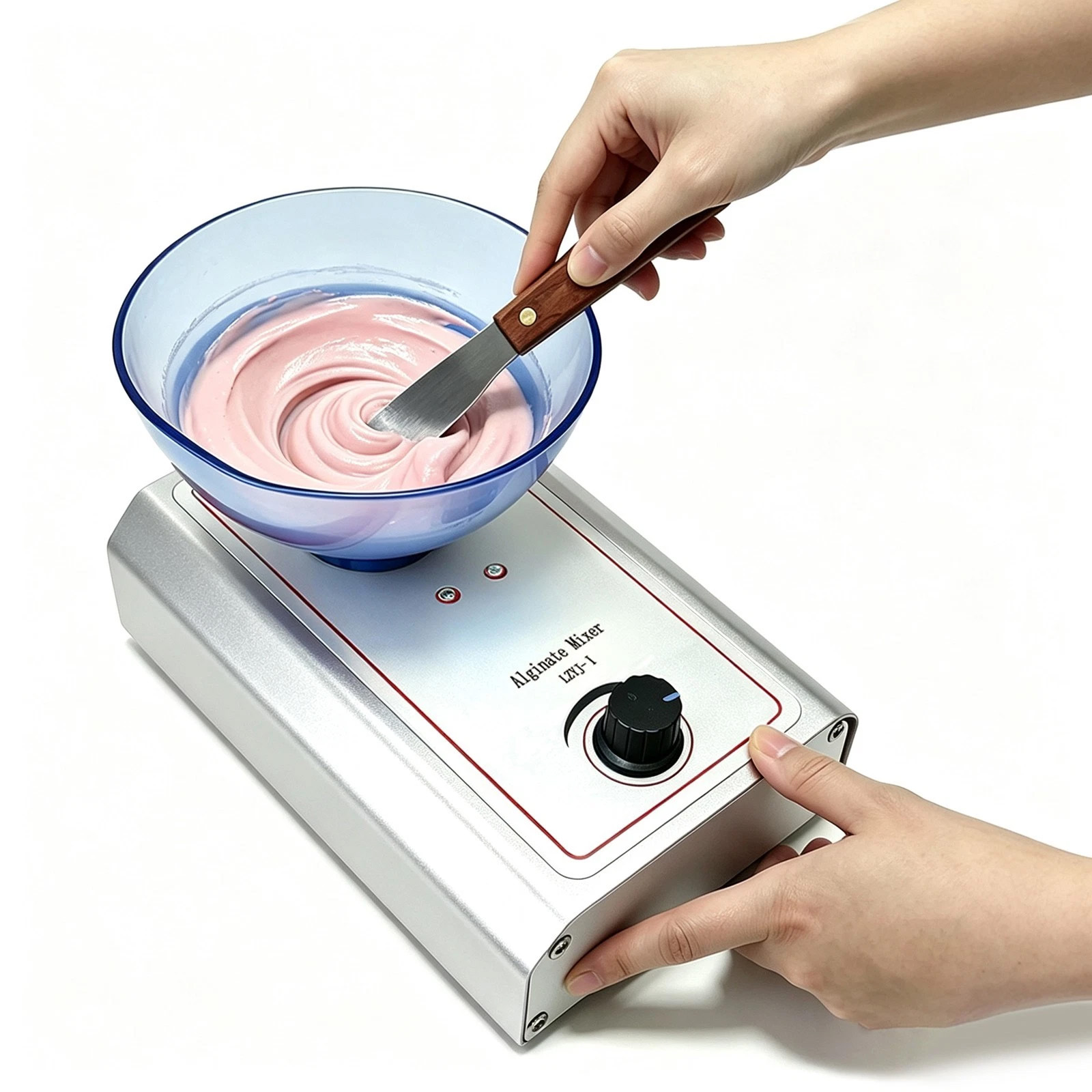 LZYJ-Ⅰ Dental Impression Material Mixer 0-380RPM Adjustable Speed for Alginate and Silicone