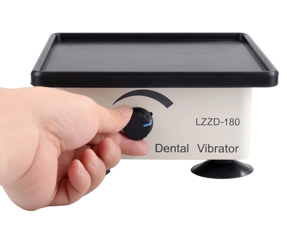150W Dental Lab Gypsum Vibrator with Adjustable Vibration for Model Pouring