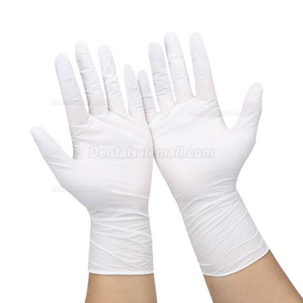 100pcs/lot Disposable Latex Medical Gloves Universal Cleaning Work Finger Gloves Latex Protective Home Food