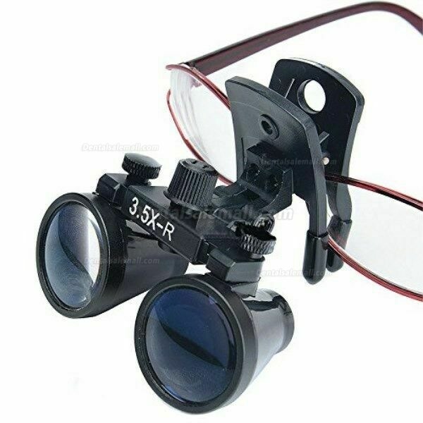 2.5X/3.5X-420mm Clip-On Dental Optical Glass Surgical Binocular Loupe Magnifier