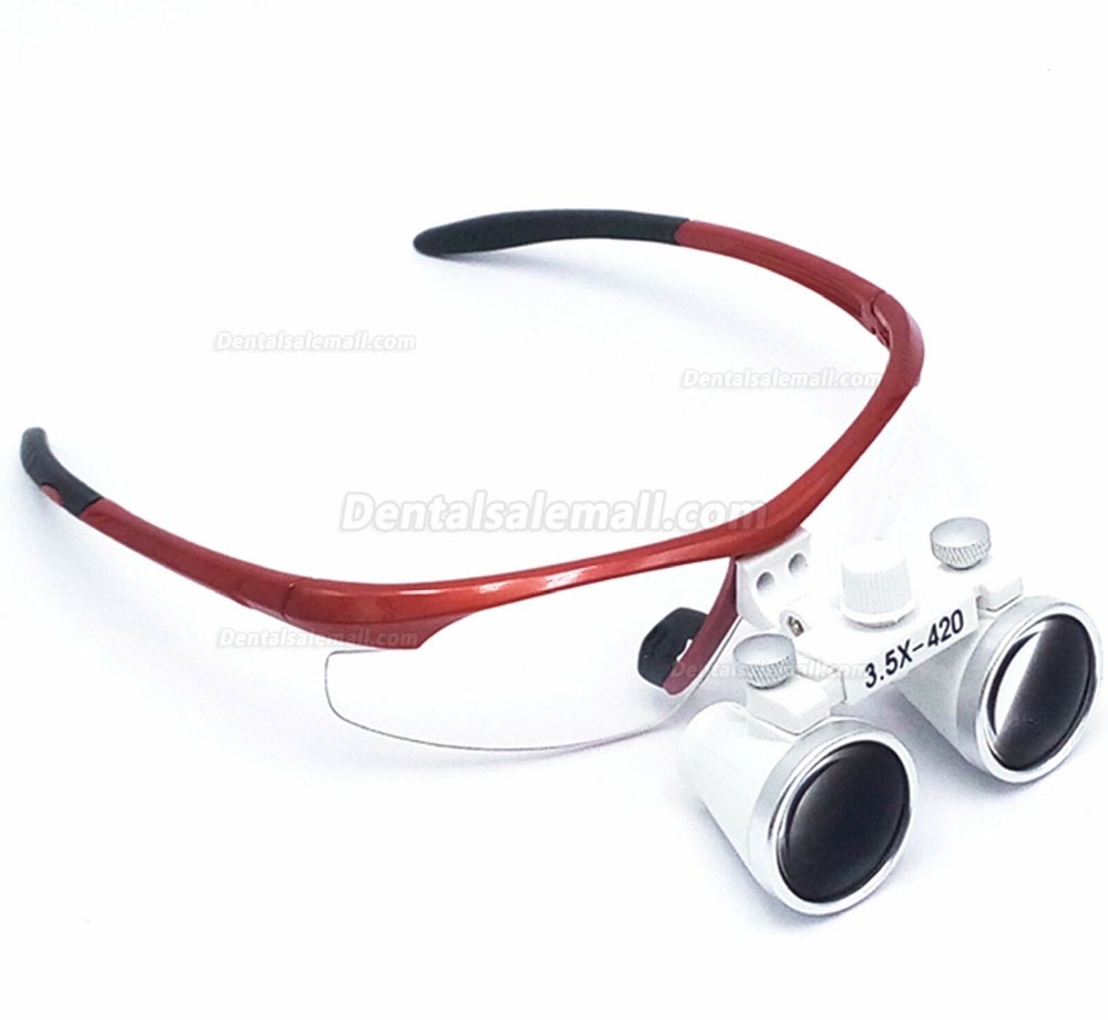 3.5X420mm Dental Surgical Medical Binocular Antifog LoupeOptical Glass