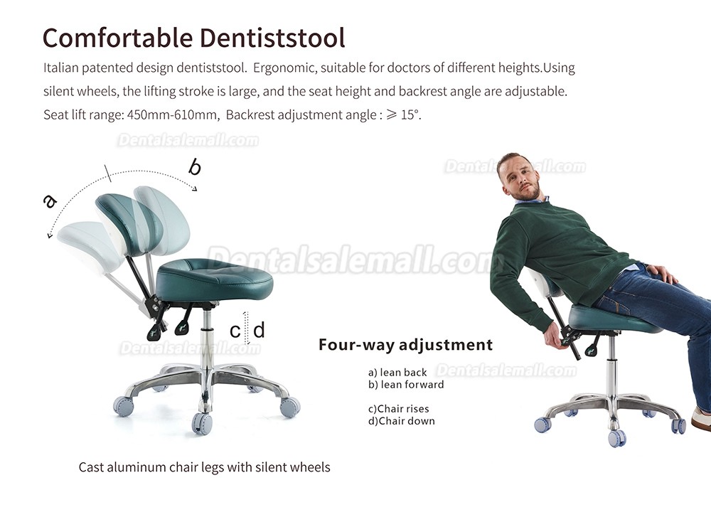 Safety® M1 Economic Integrated North American Style Dental Chair Dental Treatment Unit Three Water Filtration