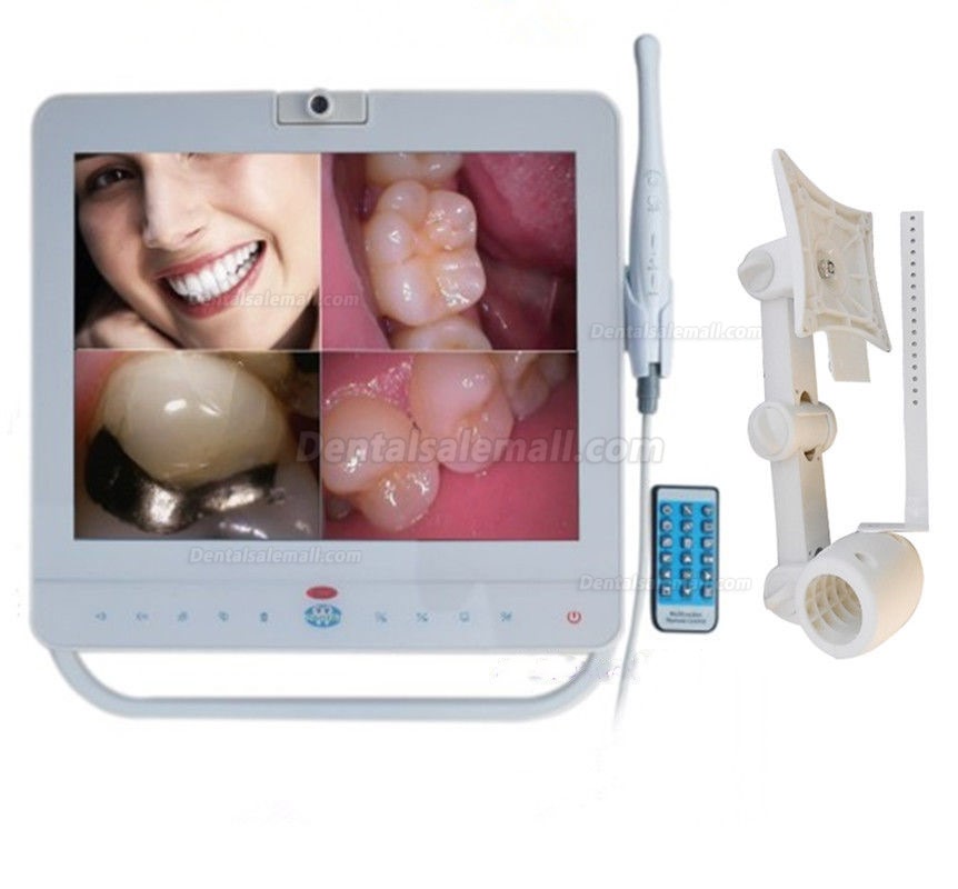 15 Inch Wired Dental Monitor Intra Oral Camera System VGA+VIDEO port With LCD holder MD1500