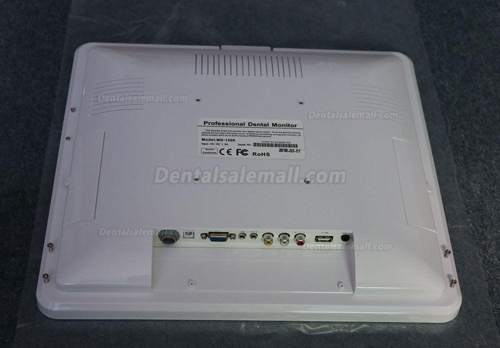 15 Inch Wireless Monitor Intra Oral Camera VGA+VIDED+USB&LCD holder MD1500W