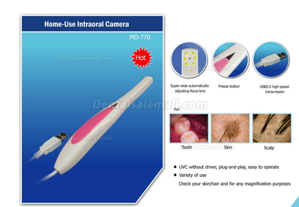Magenta® MD770 1.3 Mega Pixels Mini USB Intraoral Oral Camera