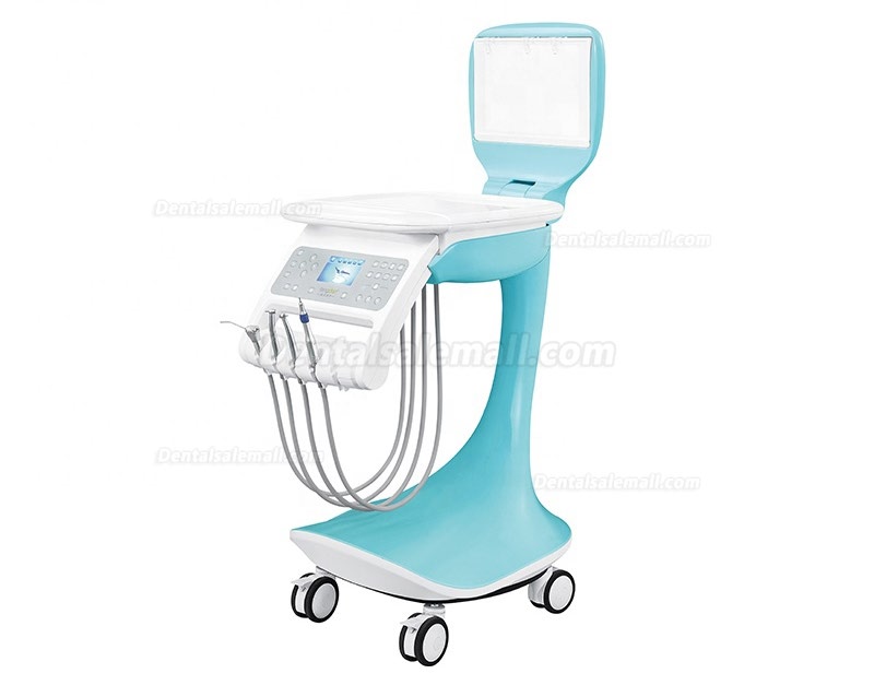 Cute comfortable children dental chair Panda shape and ocean style dental chair for children