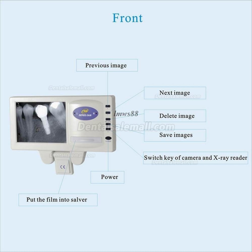 Dental X-ray Film Reader M-169 with 5-inch LCD+Corded Intraoral Camera