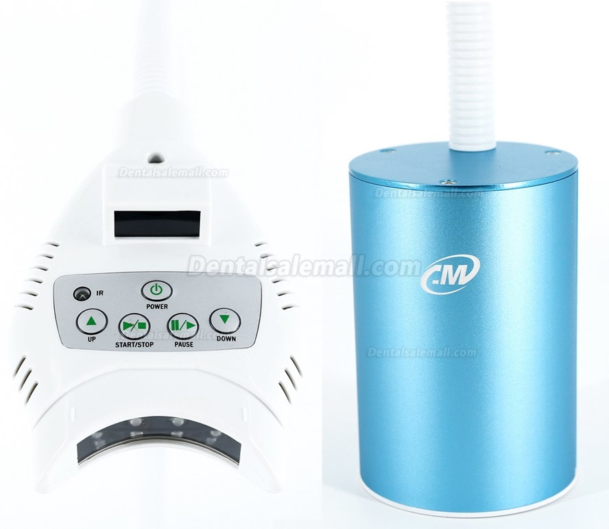 MLG M-66B Professional Dental Led Whitening Lamp Teeth Bleaching Light with 7 inch LCD Monitor